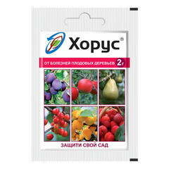 Изображение товара Средство для защиты плодовых деревьев от болезней Зеленая Аптека Садовода Хорус 2 г