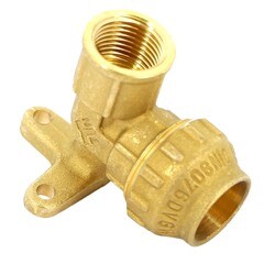 Изображение товара Водорозетка ПНД Tiemme компрессионная 20х1/2 ВР(г) латунь