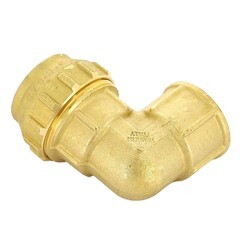 Угол ПНД Tiemme компрессионный переходной 25х3/4 ВР(г) латунь - фото 5