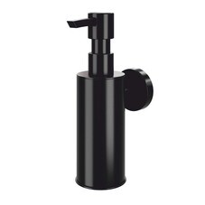 Дозатор для мыла WasserKraft с держателем металл черный (K-1399B)