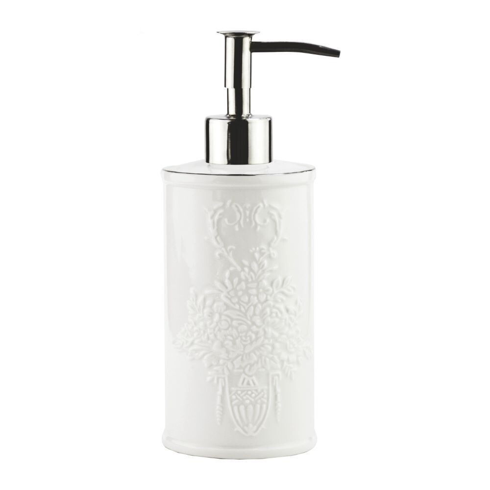 Изображение товара Дозатор для мыла WasserKraft Rossel настольный металл белый K-5799