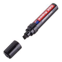 Изображение товара Маркер перманентный Edding 390 черный грифель 4-12 мм