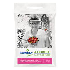 Изображение товара Удобрение минеральное сухое гранулированное Азофоска Fertika 2,5 кг