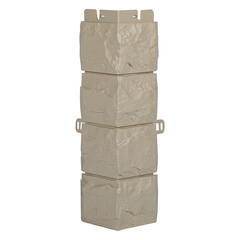 Изображение товара Угол наружный Альта-Профиль Фагот Эко 450х130 мм кремовый