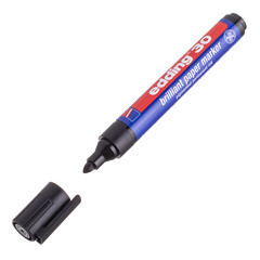 Маркер пигментный Edding 30 черный грифель 1,5-3 мм - фото 1