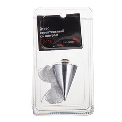 Отвес строительный конусный 100 г Hesler - фото 4