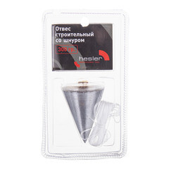 Отвес строительный конусный 300 г Hesler - фото 2