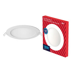 Светильник встраиваемый светодиодный белый 18 Вт 6500К IP20 Rev ДВО (28942 5) - фото 7