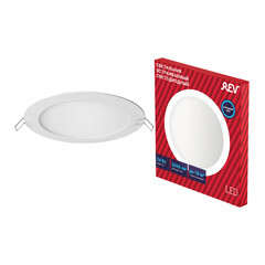 Изображение товара Светильник встраиваемый светодиодный белый 24 Вт 6500К IP20 Rev ДВО (28943 2)