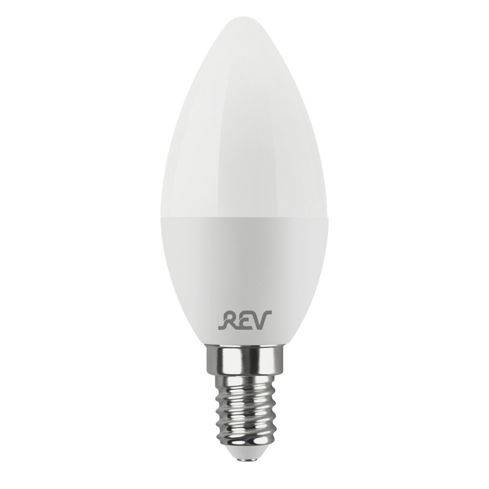 Изображение товара Лампа светодиодная Rev E14 2700К 9 Вт 180-240 В свеча матовая