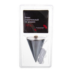 Отвес строительный конусный 500 г Hesler - фото 2