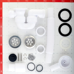 Сифон для ванны McAlpine 1 1/2х40 мм с выпуском d70 мм с соединением 40/50 мм (MRB1-EX) - фото 2