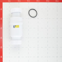 Сифон для раковины и мойки McAlpine 1 1/2х40 мм без выпуска (MRNRV40-PB) - фото 2