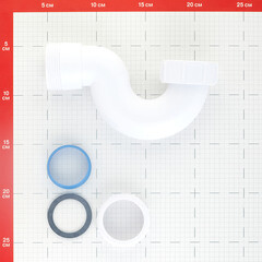 Сифон для ванны трубный McAlpine 1 1/2х40 мм (MRB6) - фото 3