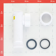 Сифон для раковины McAlpine 1 1/4х32 мм без выпуска (WHB1-32) - фото 2