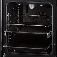 Духовой шкаф газовый встраиваемый Krona Stretto 45 BL 447 мм черный - фото 7