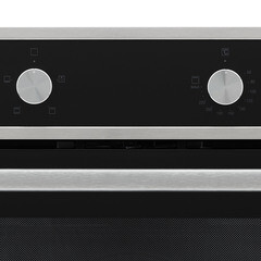 Духовой шкаф электрический встраиваемый Krona Pronto 60 S G2 594 мм черный/нержавеющая сталь - фото 2