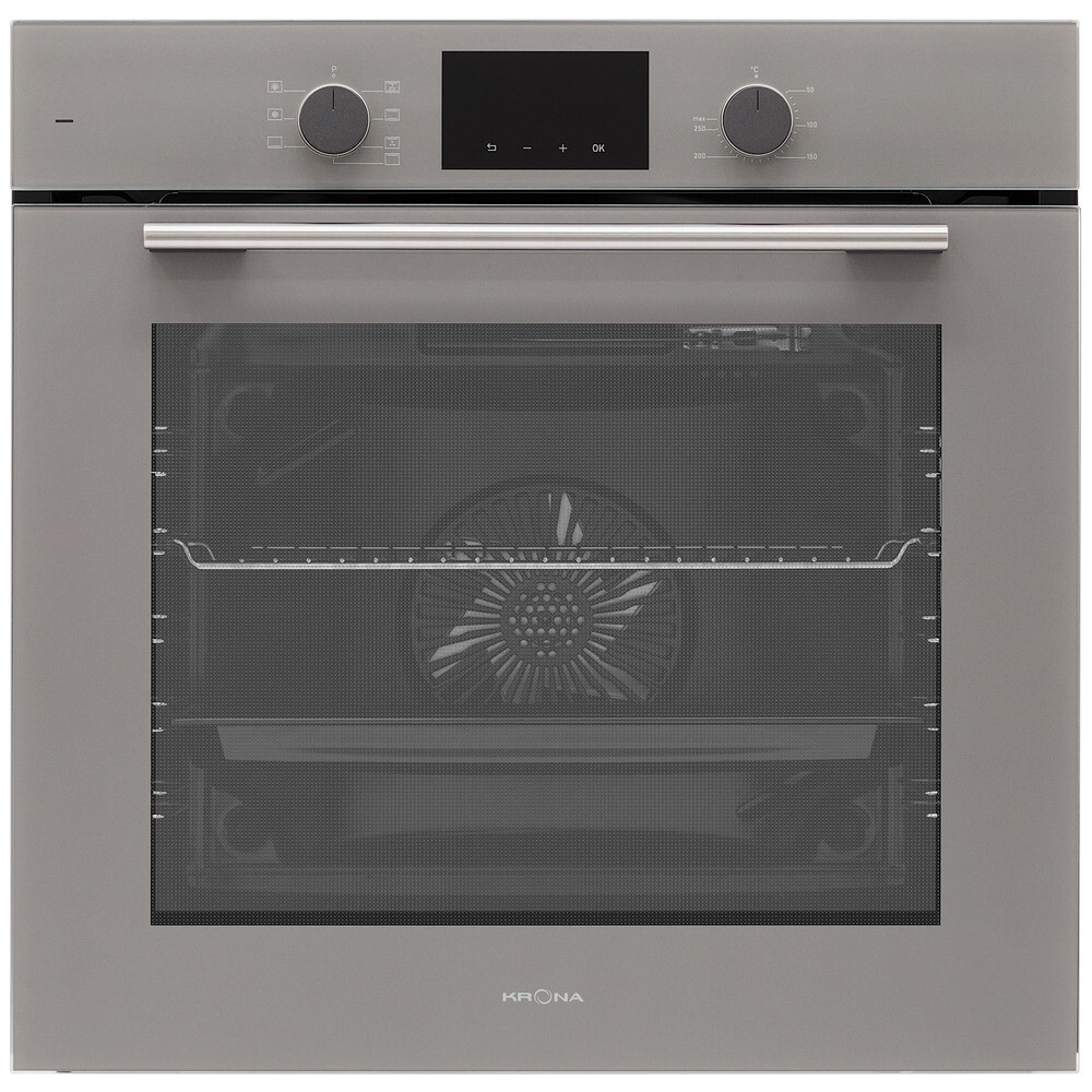 Изображение товара Духовой шкаф Krona Mysterium 60 GR — 78 л, графит, 7 режимов