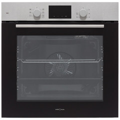 Духовой шкаф электрический встраиваемый Krona Legende 60 IX 595 мм нержавеющая сталь/черный - фото 1