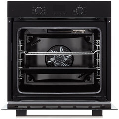 Духовой шкаф электрический встраиваемый Krona Legende 60 BL 595 мм черный - фото 16
