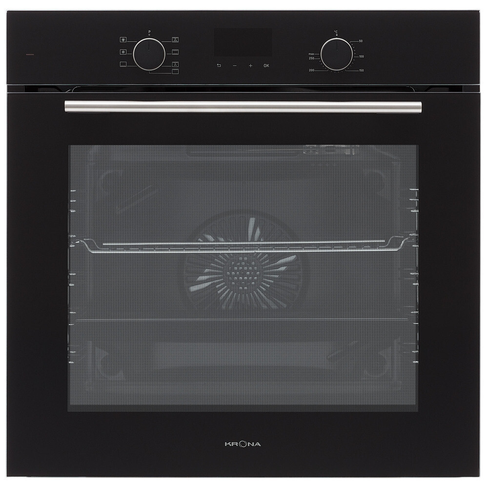 Изображение товара Духовой шкаф Krona Legende 60 BL — 78 л, 260°C, конвекция Изображение товара Духовой шкаф Krona Legende 60 BL — 78 л, 260°C, конвекция