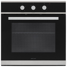 Духовой шкаф электрический встраиваемый Krona Essenza 60 S G2 594 мм черный/нержавеющая сталь