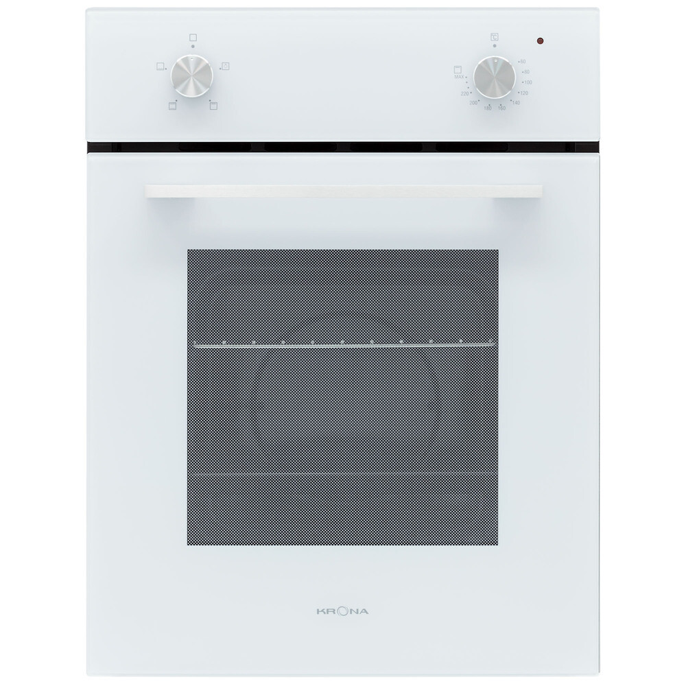 Духовой шкаф электрический встраиваемый Krona Blume 45 WH 447 мм белый