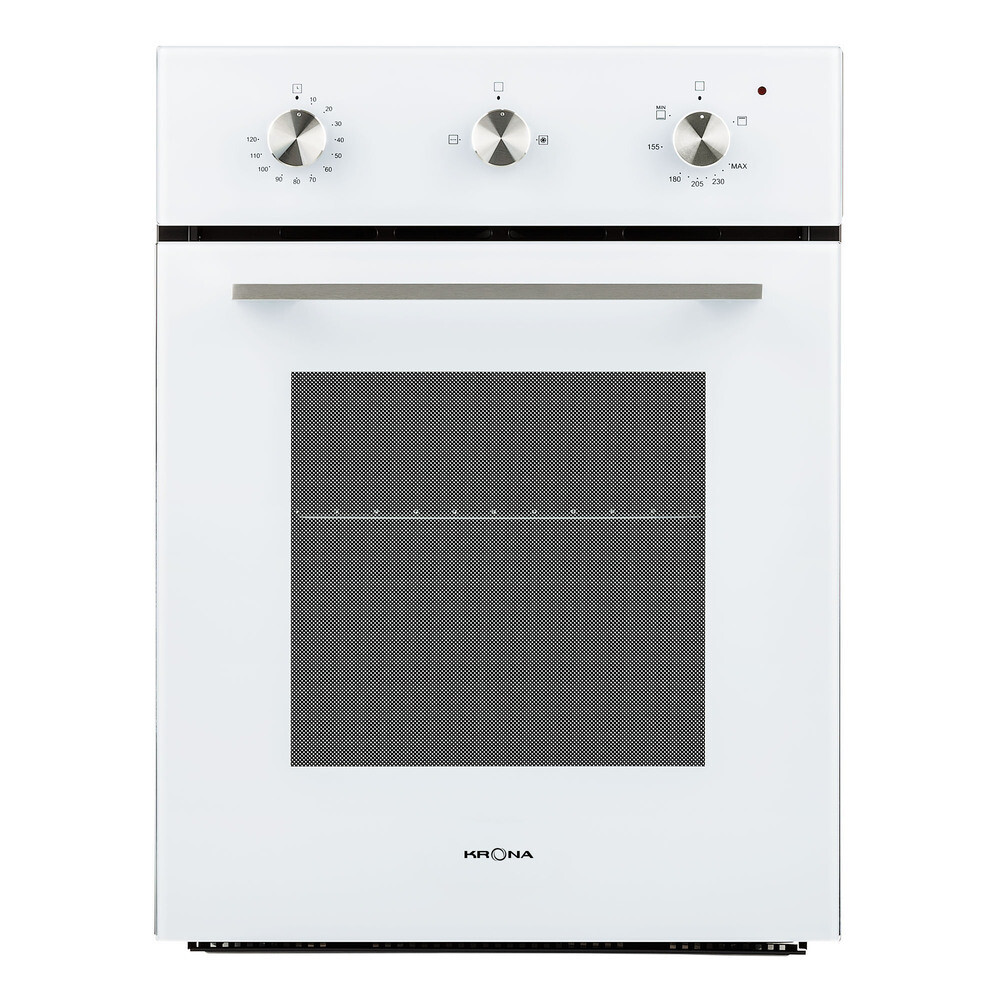 Изображение товара Газовый встраиваемый духовка Krona Stretto 45 WH с 5 режимами и системой безопасности