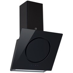 Кухонная вытяжка наклонная MBS Trevesia 160 Glass Black 60 см черная - фото 1