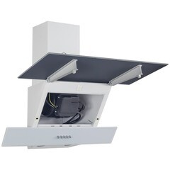 Кухонная вытяжка наклонная MBS Meryta 150 Glass White 50 см белая - фото 12