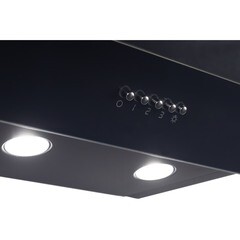 Кухонная вытяжка наклонная MBS Meryta 160 Glass Black 60 см черная - фото 11