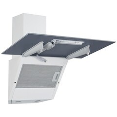 Кухонная вытяжка наклонная MBS Gartenzia 160 Glass White 60 см белая - фото 12