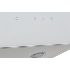 Кухонная вытяжка наклонная MBS Gartenzia 160 Glass White 60 см белая - фото 7