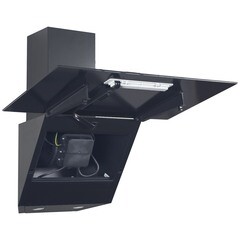 Кухонная вытяжка наклонная MBS Gartenzia 160 Glass Black 60 см черная - фото 10