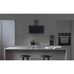 Кухонная вытяжка наклонная MBS Gartenzia 160 Glass Black 60 см черная - фото 6