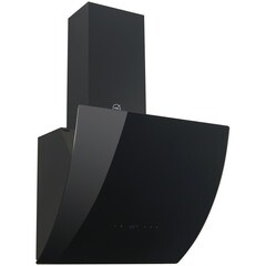 Кухонная вытяжка наклонная MBS Freesia 160 Glass Black 60 см черная