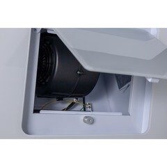 Кухонная вытяжка наклонная MBS Crassula 160 Glass White 60 см белая - фото 11