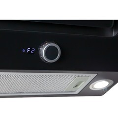 Кухонная вытяжка наклонная MBS Crassula 160 Glass Black 60 см черная - фото 7