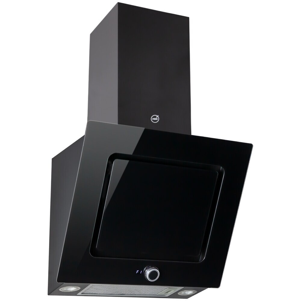 Изображение товара Вытяжка MBS Crassula 160 Glass Black Наклонная 60 см