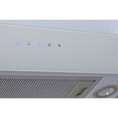 Кухонная вытяжка наклонная MBS Camellia 190 Glass White 90 см белая - фото 10