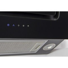 Кухонная вытяжка наклонная MBS Camellia 160 Glass Black 60 см черная - фото 12