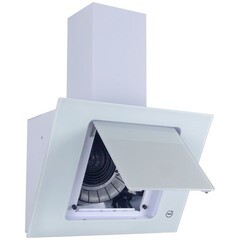 Кухонная вытяжка наклонная MBS Camellia 160 White 60 см белая - фото 7