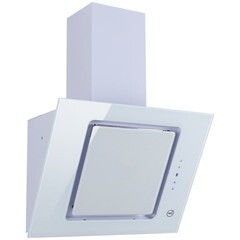 Кухонная вытяжка наклонная MBS Camellia 160 White 60 см белая