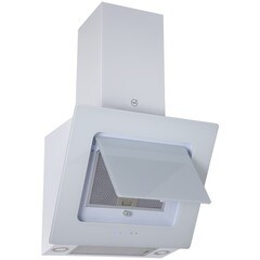 Кухонная вытяжка наклонная MBS Camellia 160 Glass White 60 см белая - фото 13