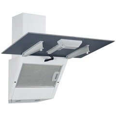 Кухонная вытяжка наклонная MBS Alpinia 160 Glass White 60 см белая - фото 11