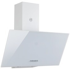 Кухонная вытяжка наклонная MBS Alpinia 160 Glass White 60 см белая