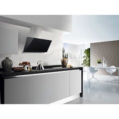 Кухонная вытяжка наклонная MBS Abelia 190 Glass Black 90 см черная - фото 12