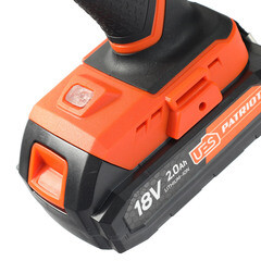 Дрель-шуруповерт аккумуляторная бесщеточная Patriot BR 207UES BL 18 В 2 Ач Li-Ion 2 АКБ и ЗУ (180301507) - фото 11