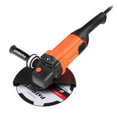 Изображение товара Шлифмашина угловая электрическая Patriot AG 230 2200 Вт d230 мм (110301245)