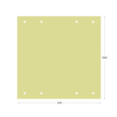 Коврик для виброплиты SVR-60T полиуретановый Patriot 550х370 мм (540123061) - фото 2